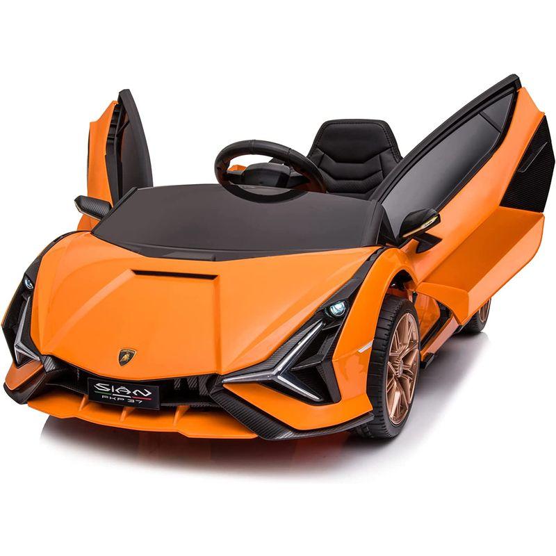 大人女性の新色限定モデル電動乗用カー 乗用ラジコン Lamborghini 子供