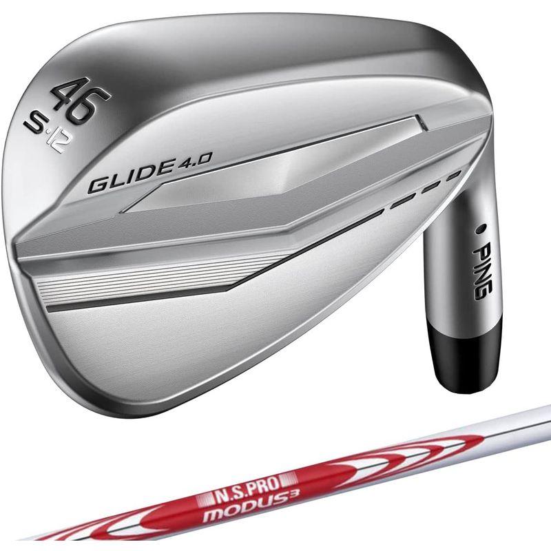 PING(ピン) GLIDE 4.0 MODUS TOUR105 S 46゜ Sグラインド ゴルフ ウェッジ 2022年モデル メンズ ピン GLIDE MODUS TOUR105 46゜ Sグラインド ゴルフ ウェッジ 2022年モデル メンズ 　 PRO MODUS3 TOUR 硬さ：S シャフト素材：スチール シャフト重量 トルク ：1