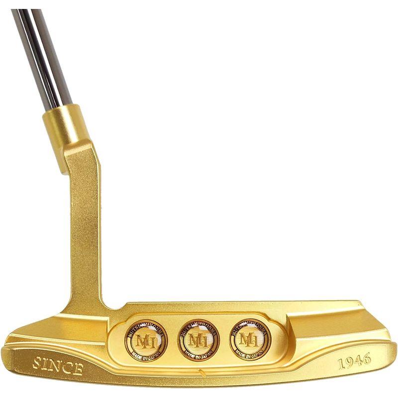 【新商品】 MUTSUMI HONMA ムツミ ホンマ 本間睦 MH282P パター ゴールドIPモデル (33インチ) 【DG6880893654】(25016円)