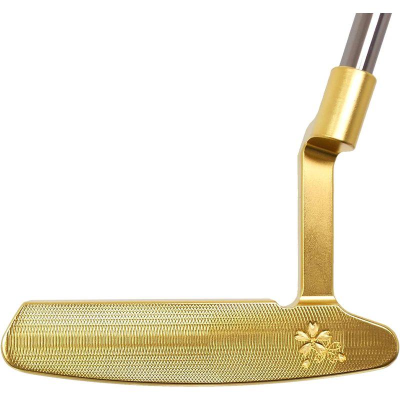 【新商品】 MUTSUMI HONMA ムツミ ホンマ 本間睦 MH282P パター ゴールドIPモデル (33インチ) 【DG6880893654】(25016円)