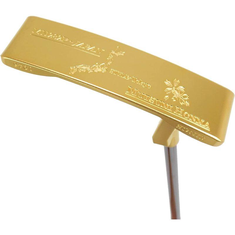 【新商品】 MUTSUMI HONMA ムツミ ホンマ 本間睦 MH282P パター ゴールドIPモデル (33インチ) 【DG6880893654】(25016円)