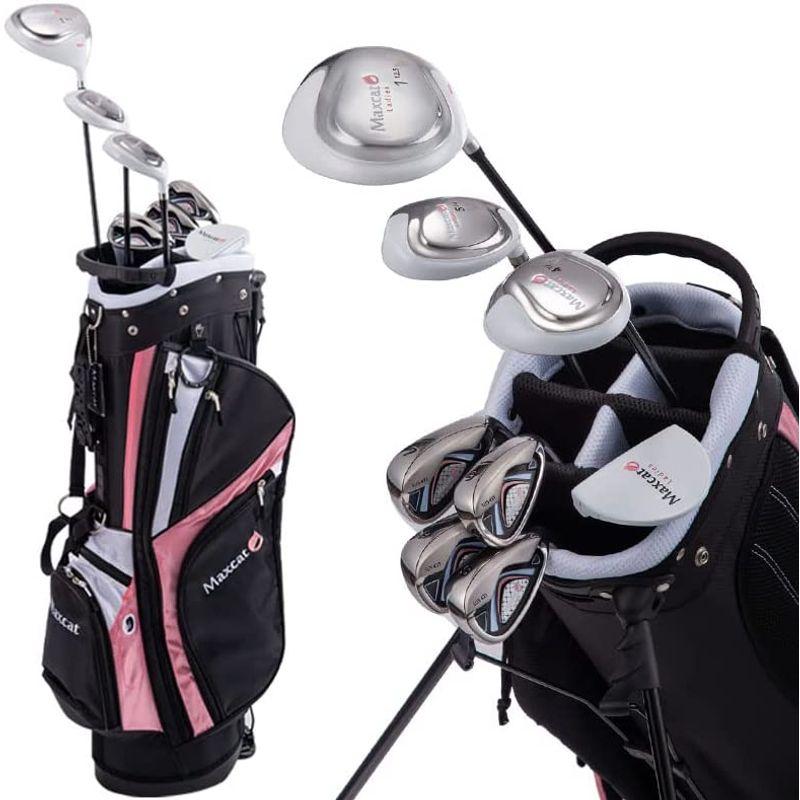 MAXCAT マックスキャット レディスセット (クラブ白bagピンク) マックスキャット レディスセット クラブ白bagピンク 　