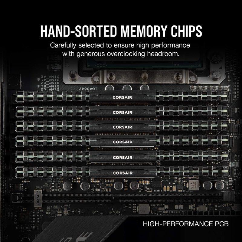 パソコン周辺機器 CORSAIR DDR4 デスクトップPC用 メモリモジュール VENGEANCE LPX Series ブラック 16GB×4枚キット C｜tvilbidvirk5｜07