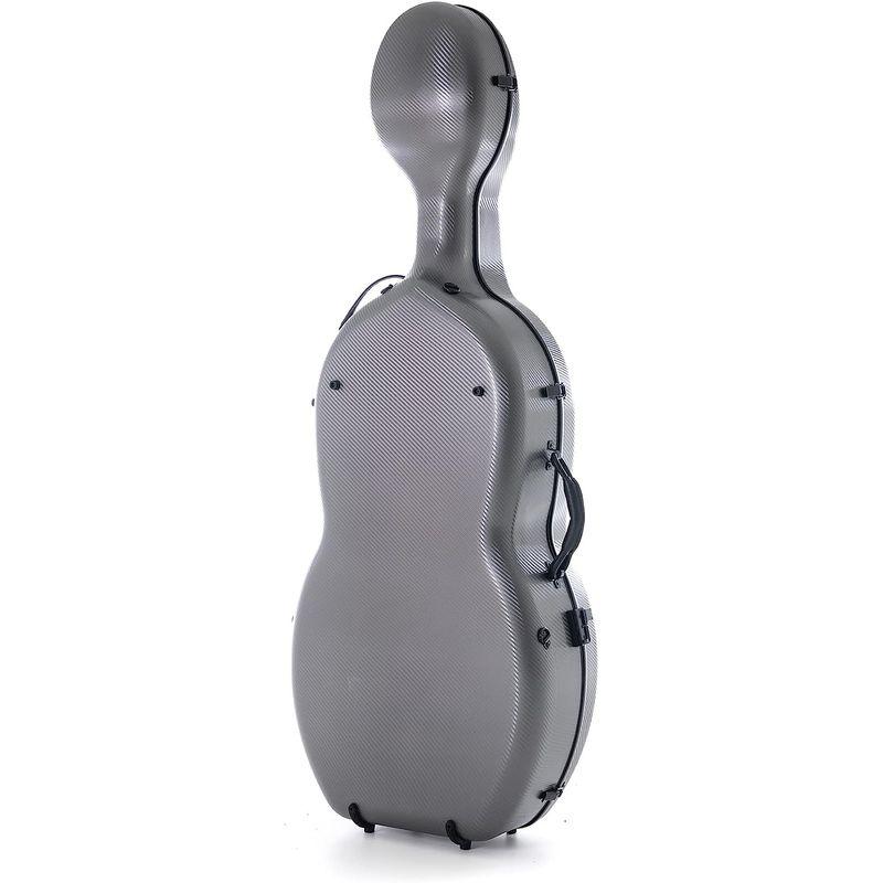 チェロ　ハード　ケース グレー ハードシェル　4/4 チェロ ハード ケース グレー ハードシェル 4/4 チェロ ハード