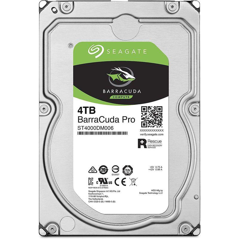 Seagate 4TB BarraCuda Pro SATA 6Gb/s 128MB 3.5-Inch Internal HDD (ST40｜tvilbidvirk5｜03