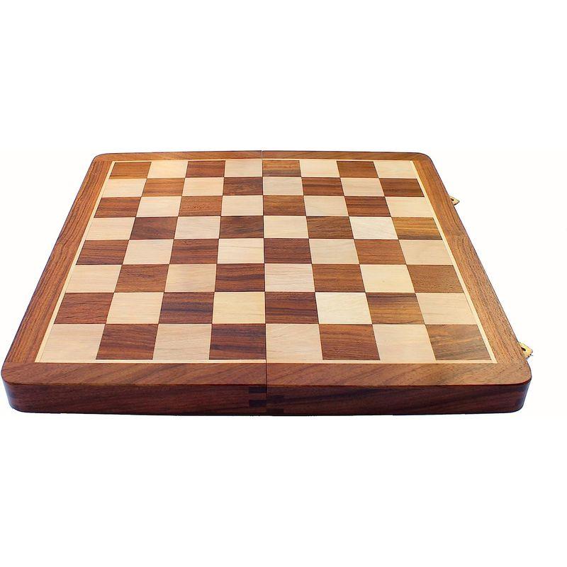 ボードゲーム 初期のブラックフライ、クリスマスセール-36 cm X 36 cm折りたたみ式木製チェスボードゲームセットピースなし-適切な木製チェスピ｜tvilbidvirk5｜03