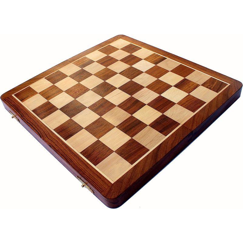 ボードゲーム 初期のブラックフライ、クリスマスセール-36 cm X 36 cm折りたたみ式木製チェスボードゲームセットピースなし-適切な木製チェスピ｜tvilbidvirk5｜06