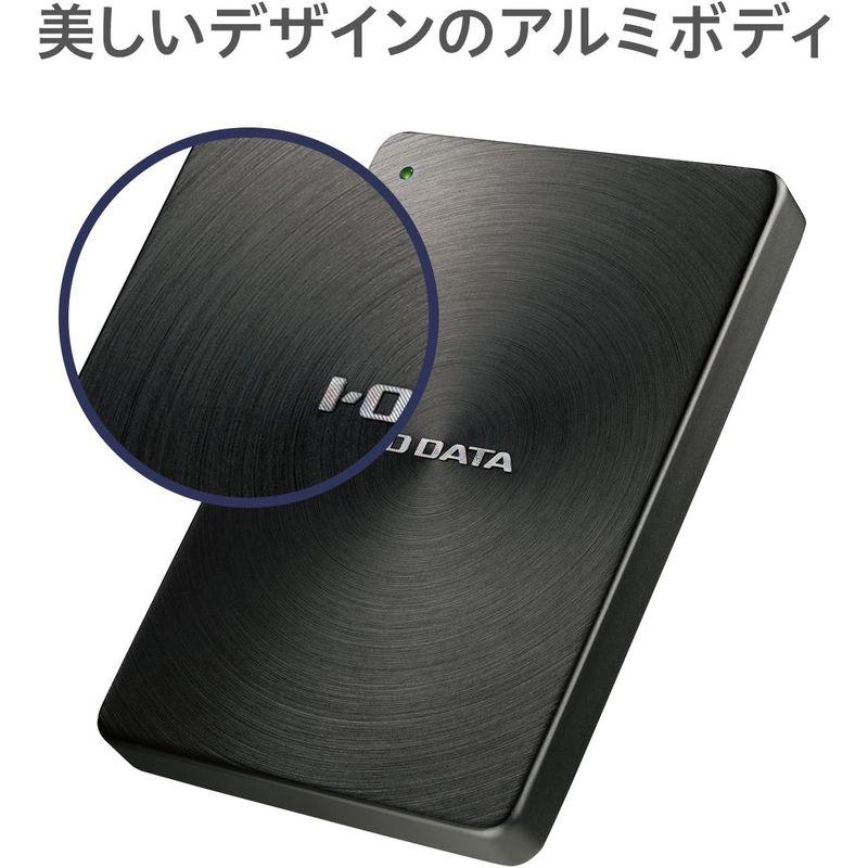 パソコン・周辺機器 アイ・オー・データ HDD ポータブルハードディスク 1TB USB3.0対応 全面アルミボディ 日本製 HDPX-UTA1.0K｜tvilbidvirk5｜03