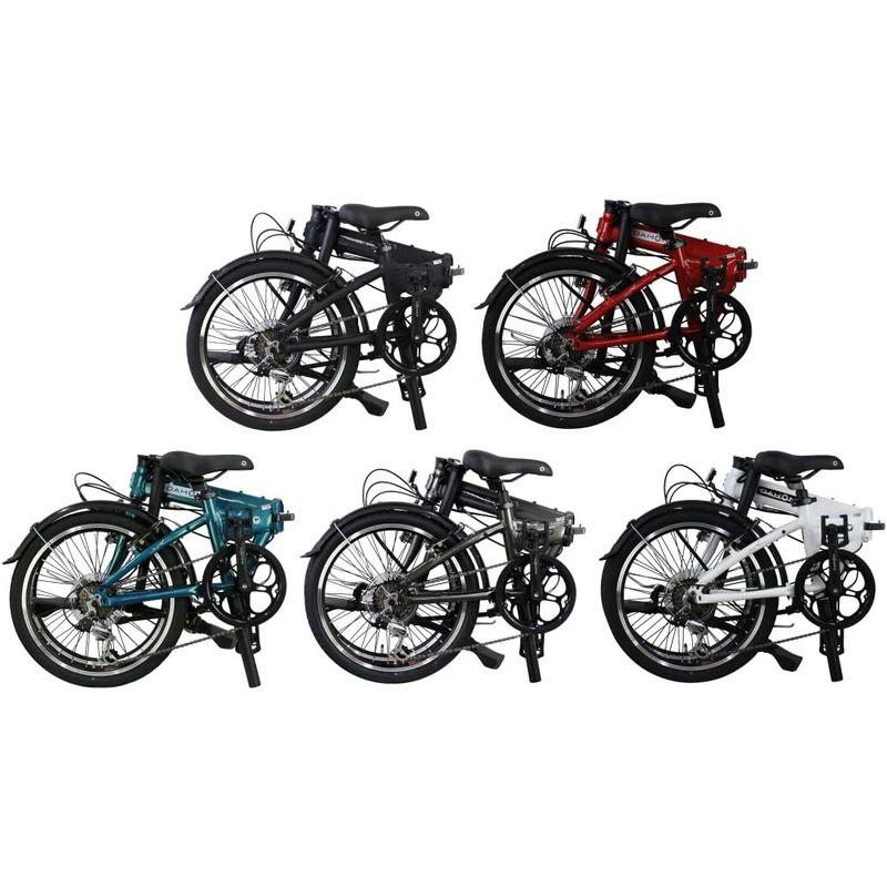 折りたたみ自転車 DAHON ダホン HIT ヒット 2022年モデル ミニベロ コンパクト 軽量 20インチ 6段変速 アルミフレーム C｜tvilbidvirk5｜02