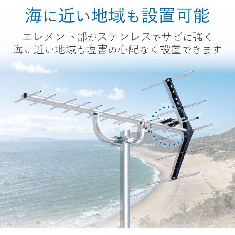 地上デジタルアンテナ DXアンテナ 八木式 UHF (14素子相当) 中電界用 塩害地域に最適 UA14S｜tvilbidvirk5｜04