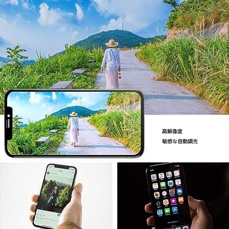 モバイルデバイス修理キット bokman iPhone 12 Pro Maxフロントパネル 液晶パネル LCD ディスプレイ 画面修理 交換 修理キット+保護フィルム+｜tvilbidvirk5｜06