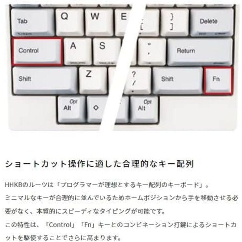 PFU キーボード HHKB Professional HYBRID Type-S 日本語配列雪｜tvilbidvirk5｜13