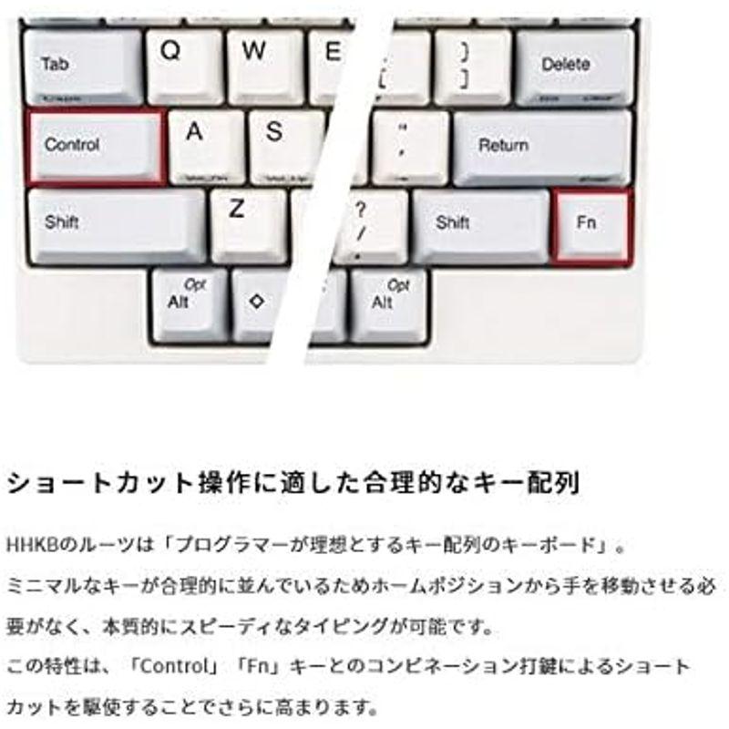 PFU キーボード HHKB Professional HYBRID Type-S 日本語配列雪｜tvilbidvirk5｜16