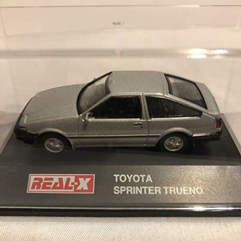 ミニカー REAL-X TOYOTA CAR ヒストリーズコレクション 1/72 SPRINTER TRUENO トヨタ スプリンター トレノ AE8｜tvilbidvirk5｜06