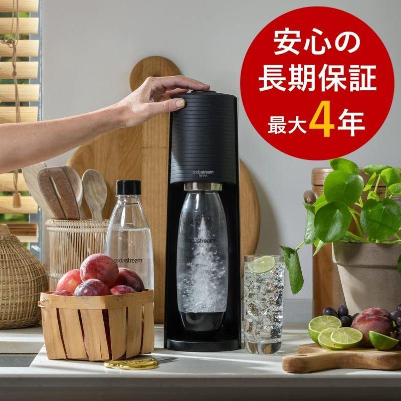 キッチン用品 ソーダストリーム TERRAテラスターターキット (ブラック(2023))｜tvilbidvirk5｜08