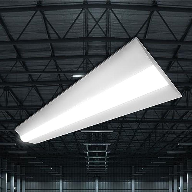 公式通販 照明器具 禄越 LED蛍光灯 32W形 直管 昼白色 5000k ledベースライト 器具一体型 逆富士型 ベースライト led 照明 天井 ライト