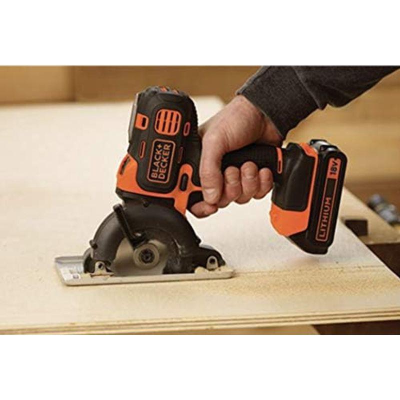 ブラックアンドデッカー BLACK+DECKER EVO183C1 電動マルチ ツールキット 工具 丸ノコ ジグソー ドリルドライバー マル｜tvilbidvirk5｜06