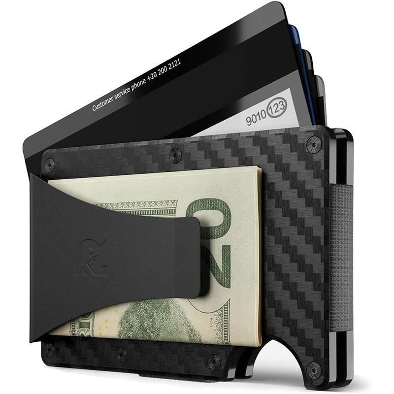 を安く買う方法 財布 ザ リッジ the RIDGE 国内正規品スマートフォンよりも薄い財布 マネーバンド カーボンファイバー キャッシュ ストラップ