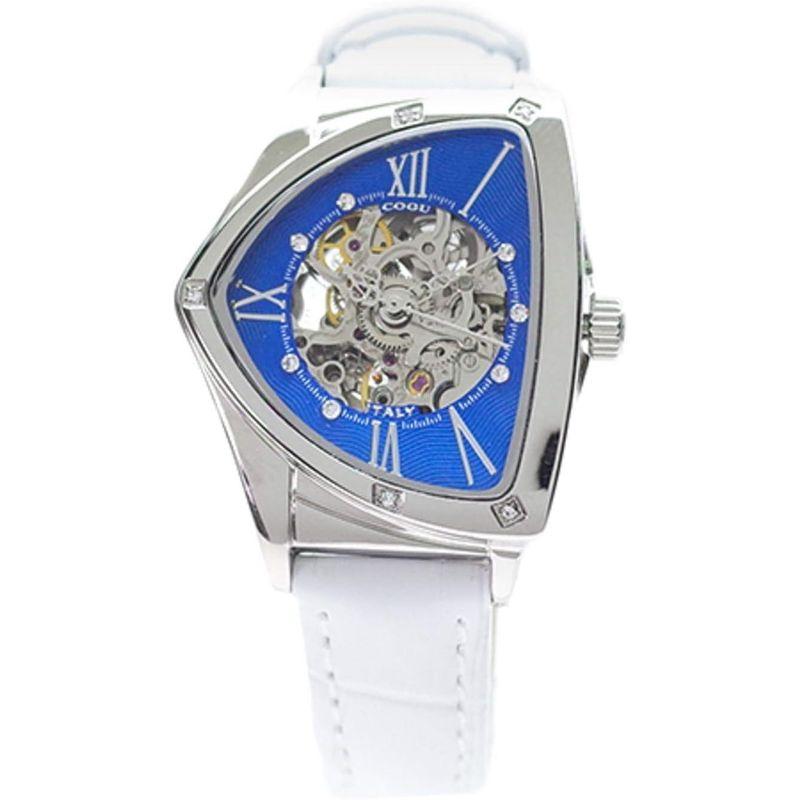 コグ COGU 腕時計 自動巻き BS01T BL ブルー ホワイト レディース 