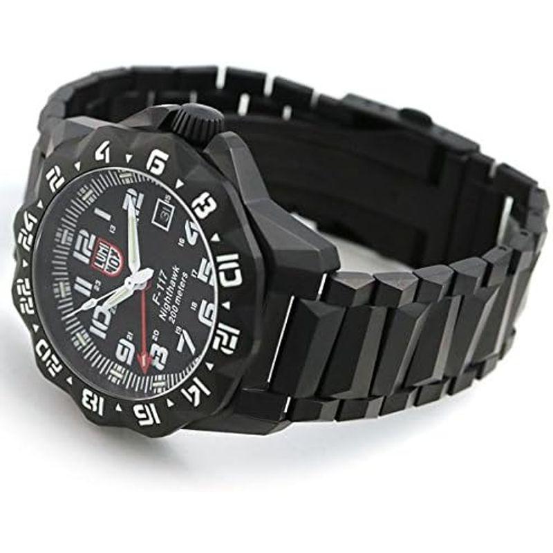 ルミノックスLUMINOX 腕時計 F-117 ナイトホーク 6420シリーズ ブラック 6422 メンズ 並行輸入品｜tvilbidvirk5｜02