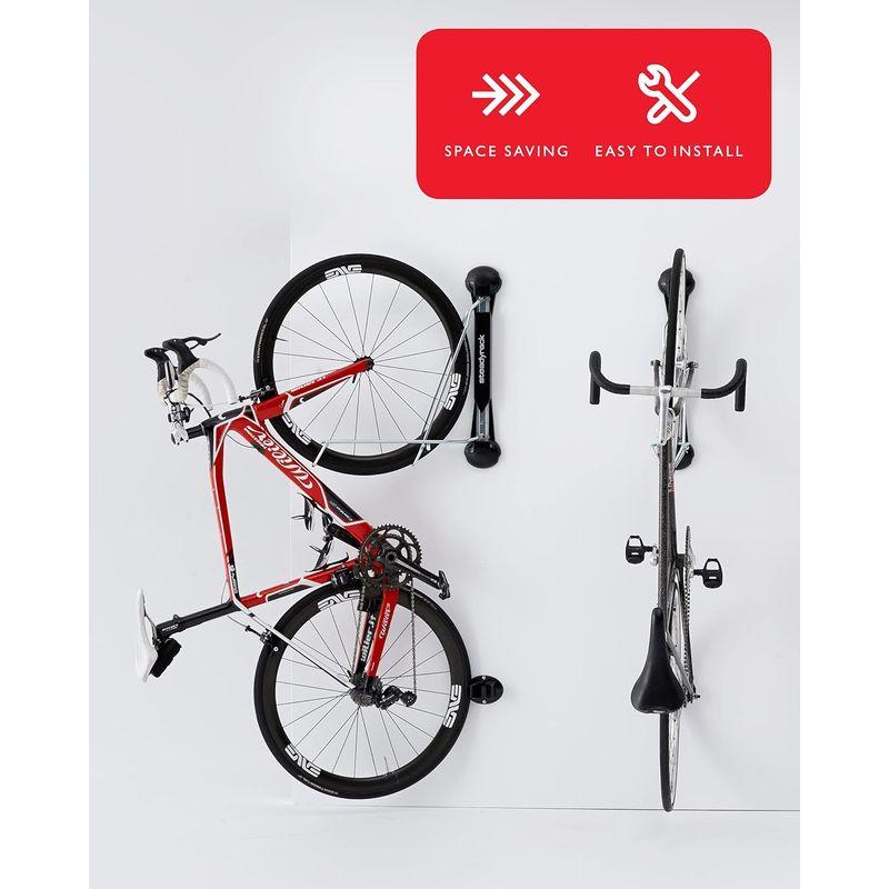 Steadyrack（ステディラック）社の自転車ラック - クラシックラック - 自宅、ガレージ、駐輪場に適した壁掛け自転車ラックの収納ソリ｜tvilbidvirk5｜03
