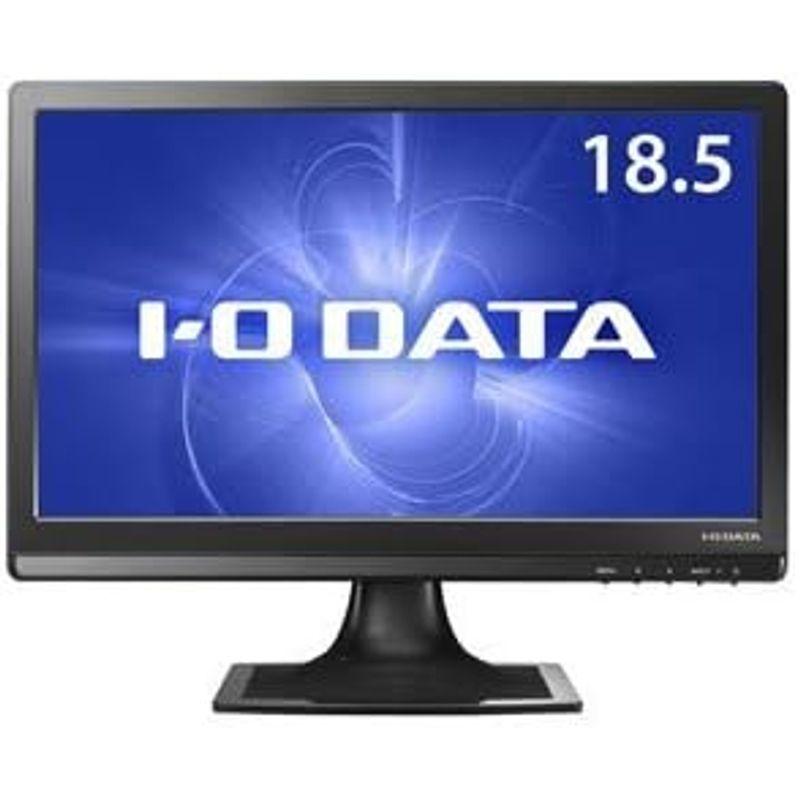 即納送料無料 I-O DATA ブルーライト低減機能付き 18.5型ワイド液晶ディスプレイ ブラック LCD-AD193EB