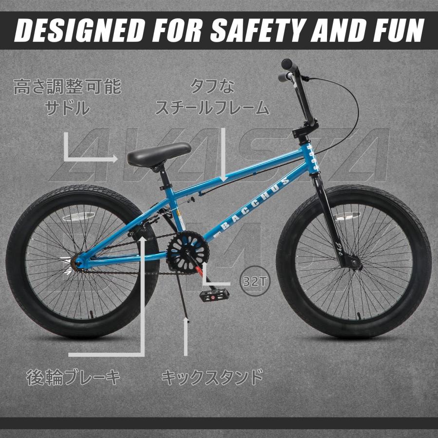 AVASTA Bacchus 子ども用18インチBMX自転車 初心者向き フリー