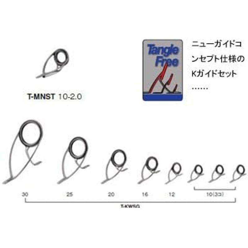 富士工業(FUJI KOGYO) ソルトルアーロッド用 チタンガイドセット T-KWSG3091｜tvilbidvirk5｜03