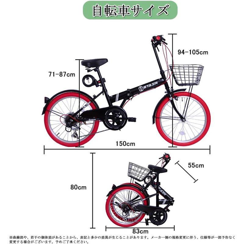 STAIR 折りたたみ自転車 小径車 20インチ シマノ6段変速 STAIR 折りたたみ自転車 小径車 20インチ シマノ6段変速