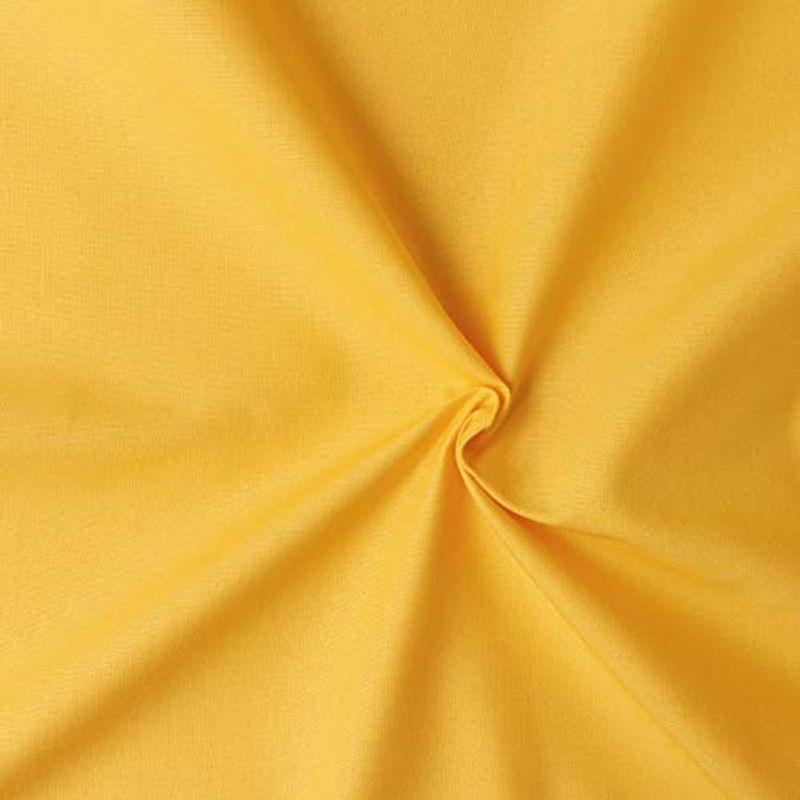 人気絶頂 NBK エイティスクエア 無地 生地 綿100% シャーティング ヤマブキ 黄色系 巾約110cm×9m切売カット KD4630-206-9 その他生地、はぎれ