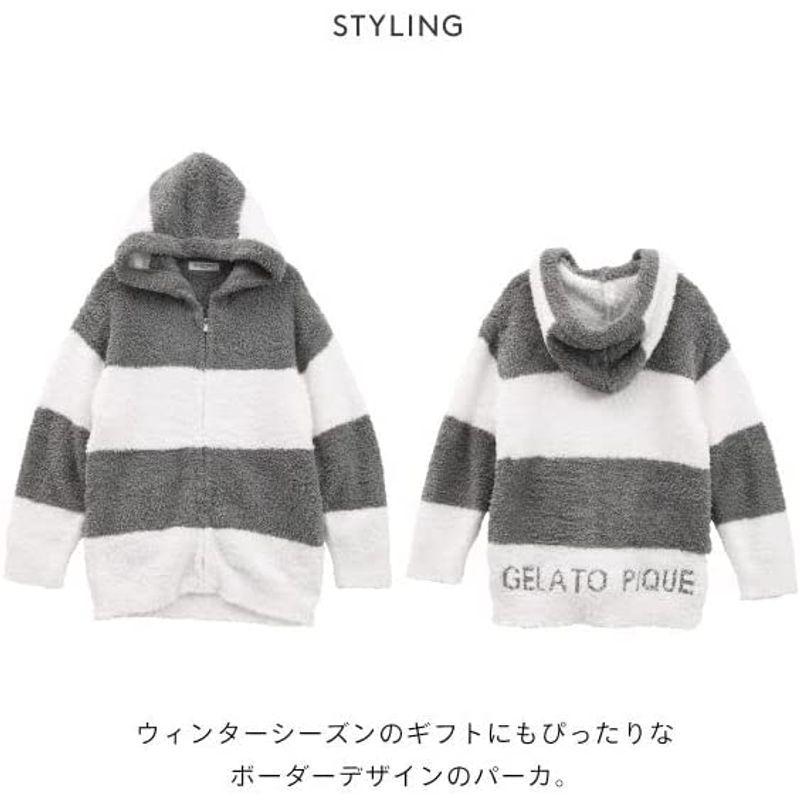 国内外の人気 ジェラートピケ オム Gelato Pique Homme メンズ ジェラート2ボーダーパーカ ジェラピケ Nv ネイビー M トレーナー Www Fcc Com Br