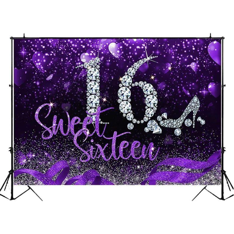 誕生日 スウィートシックスティーン Sixteen Sweet 撮影用背景 パーティー 記 デコレーション 飾り付け ウォールペーパー 壁紙 ギフトセット 通販 Themtransit Com