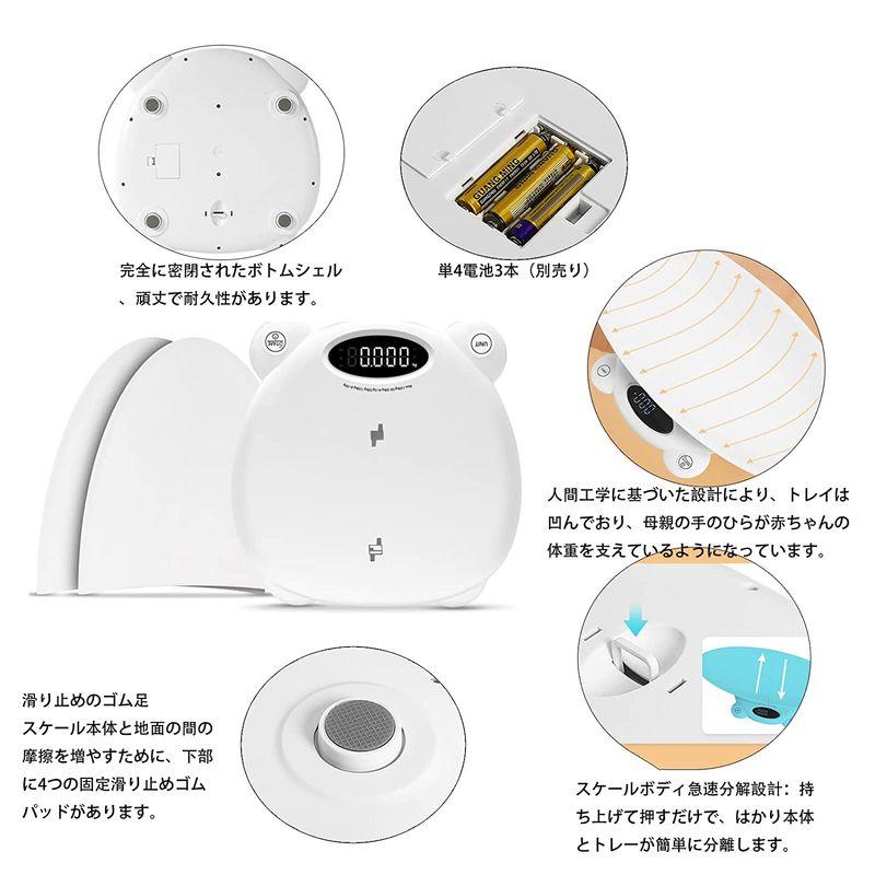50 Off Tvilbidvirk6mqupin ベビースケール 赤ちゃん 5g単位 体重計 風袋引き機能 単位変換 高精度 受け皿付き 薄型軽量 最小表示5g ベビー体重計 Andestimes Com