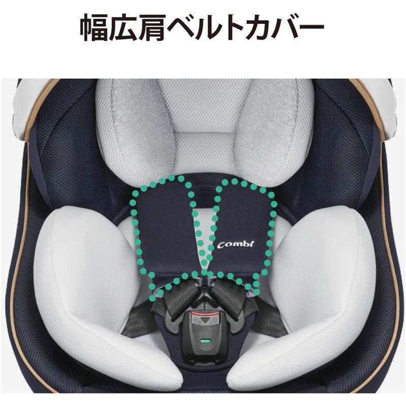 Tvilbidvirk6コンビ ISOFIX固定 クルムーヴ スマート ISOFIX EG JL-590 ネイビー 0か月~ ベビーシート、 チャイルドシート スペーシア チャイルドシート(ISOFIX対応タイプ)本体のみ ※ベースシートは別売 スズキ純正部品 MK53S パーツ オプション