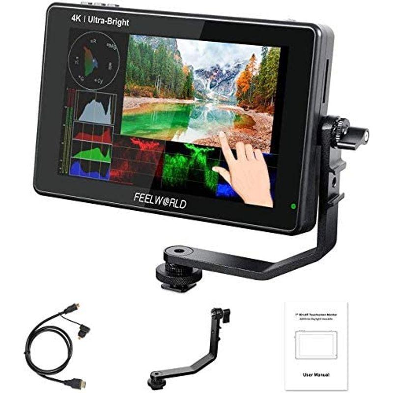 64%OFF!】 Tvilbidvirk6FEELWORLD LUT7 7インチ フィールドモニター 超