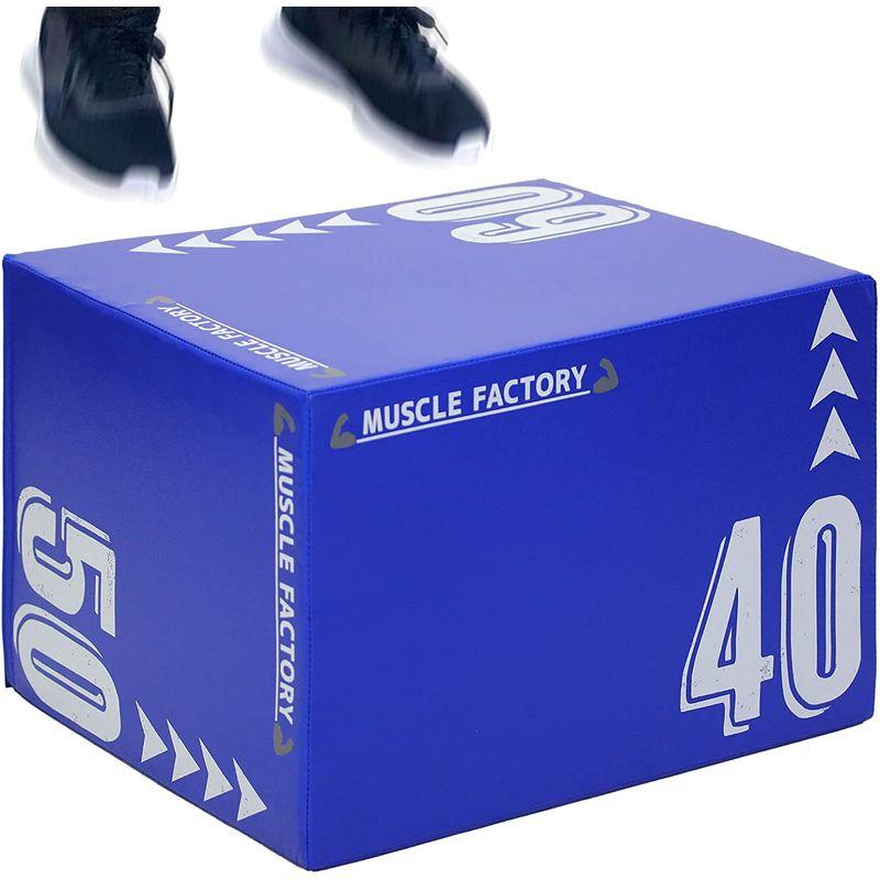 室外 MUSCLE FACTORY プライオボックス ソフト 40×50×60cm プライオ