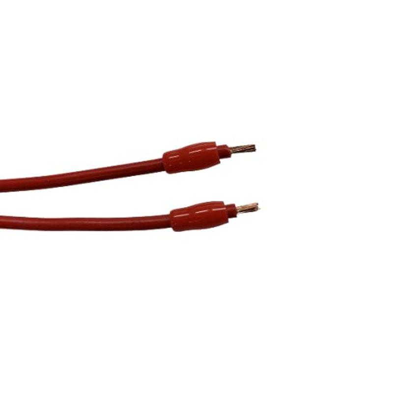 KIVケーブル 8sq 赤黒セット 600Vケーブル（切り売り1ｍ?) (14m) 電気機器用ビニル絶縁電線 絶縁キャップ付き 電線 ケーブ