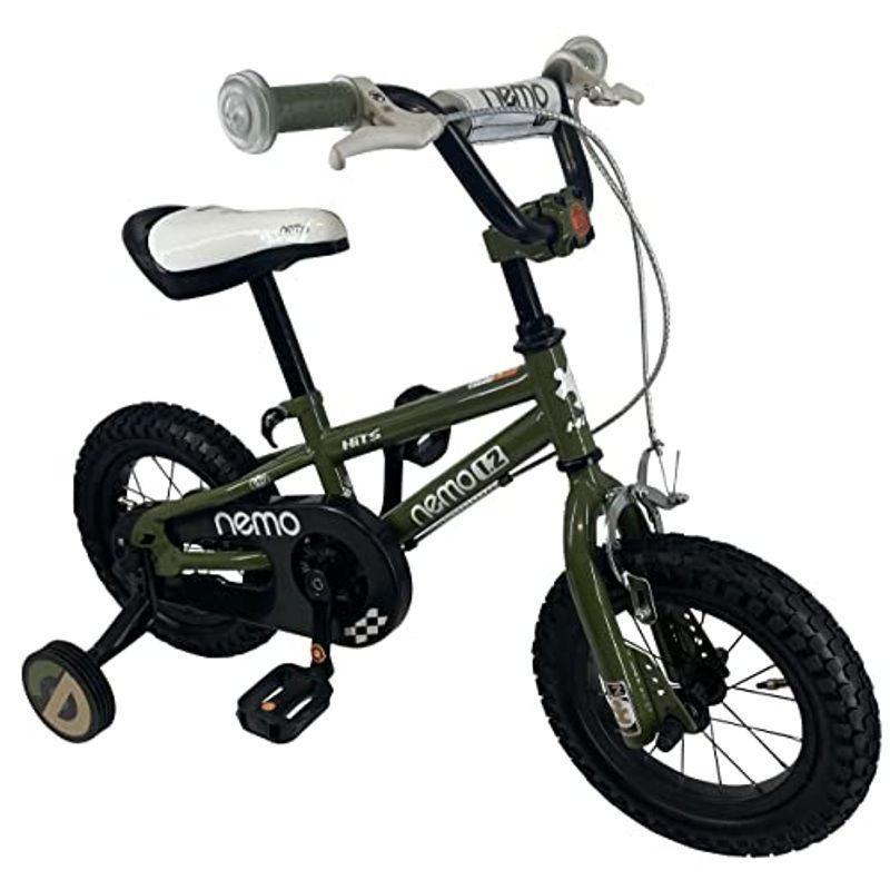 R0CKBR0S(ロックブロス) Nem0 子供用 自転車 児童用 バイク 12インチ 小さなお子様も運転しやすいハンドブレーキモデル 男の