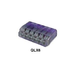 [取寄商品]QLX-6JP　差込形電線コネクタ　(20個入)｜tvtekuno