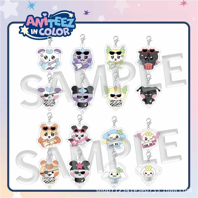 2番目半額 ATEEZグッズ キーリング アクリル エイティーズ