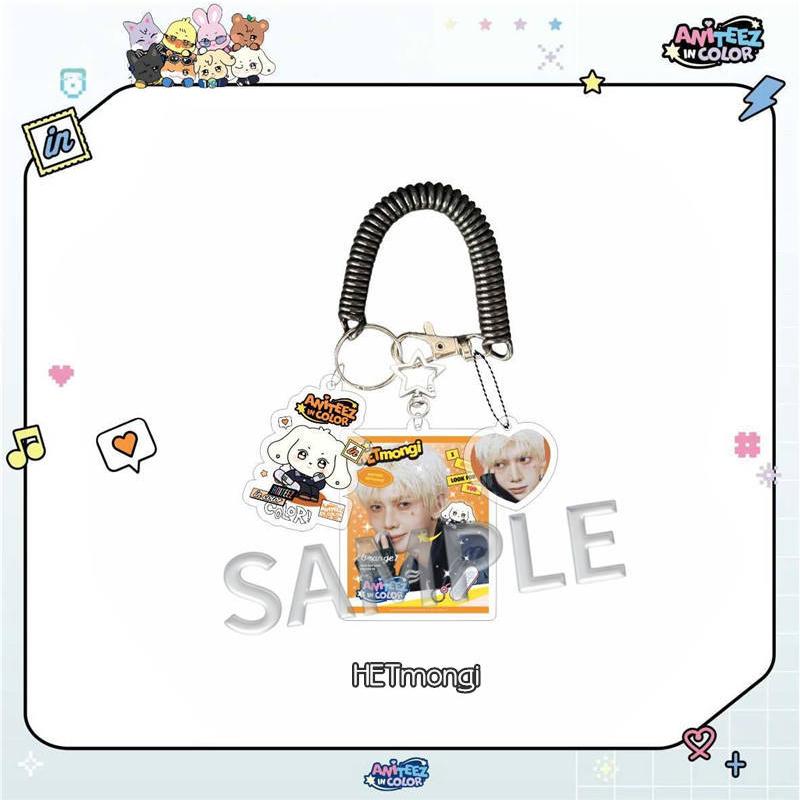 2番目半額 ATEEZグッズ キーリング アクリル エイティーズ
