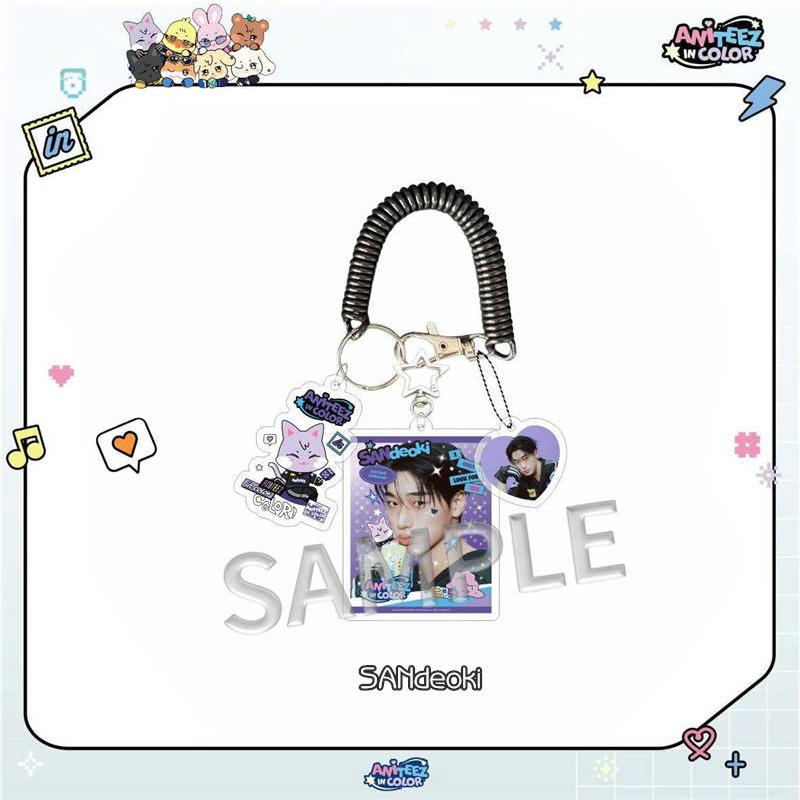 2番目半額 ATEEZグッズ キーリング アクリル エイティーズ