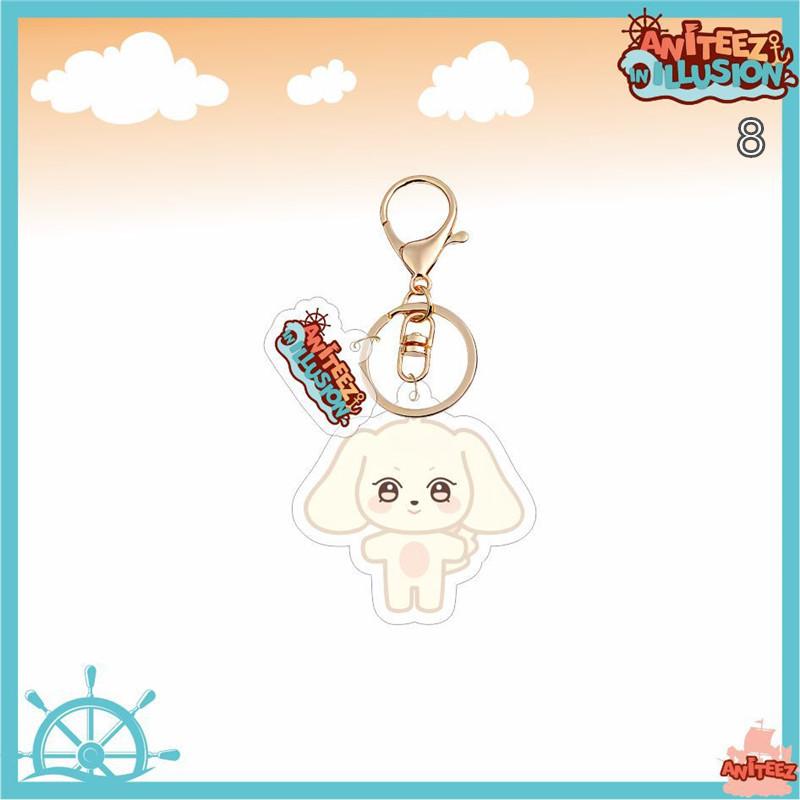 2番目半額 ATEEZグッズ キーリング アクリル エイティーズ