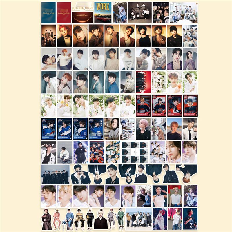 ATEEZグッズ シール シールセット 96枚 エイティーズ GOLDEN HOUR ス