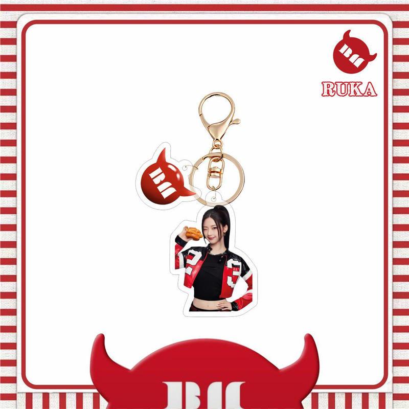 2番目半額 BABYMONSTERグッズ キーリング アクリル ベイビーモンスター