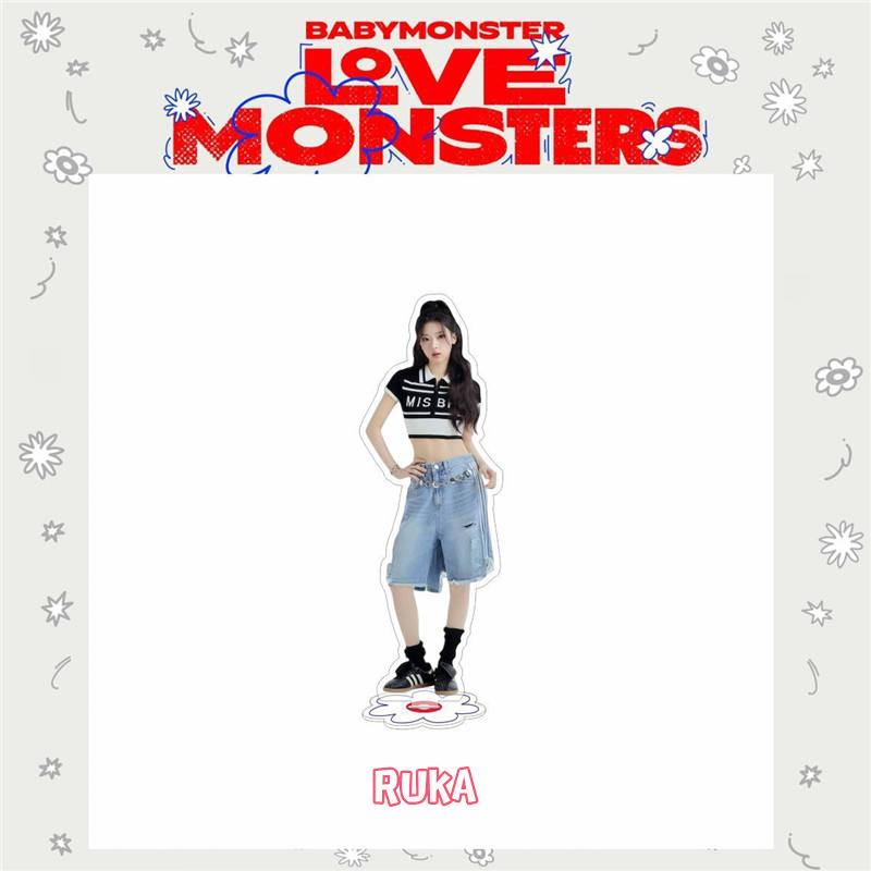 BABYMONSTER ベビモン アクリルスタンド 全員 集合 SHEESH 2番目半額 BABYMONSTERグッズ アクリルスタンド ベイビーモンスター