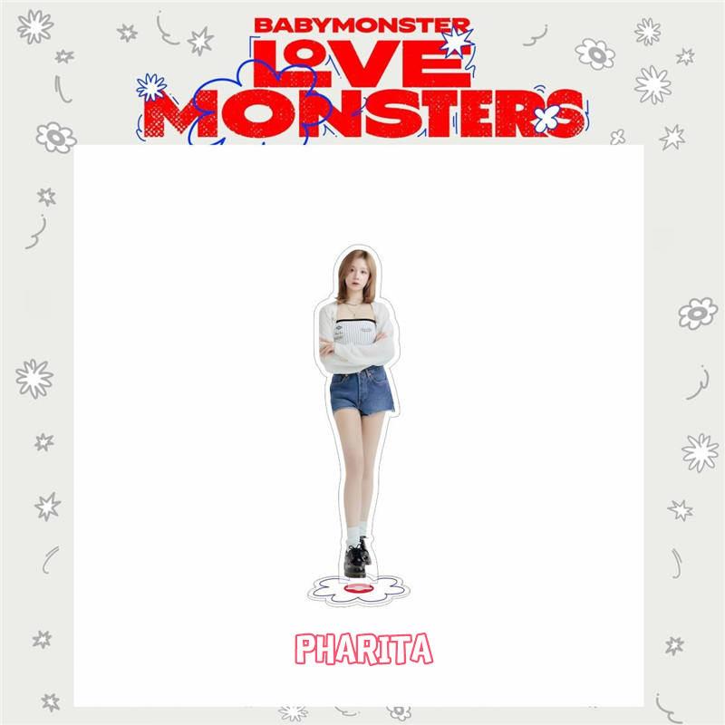 2番目半額 BABYMONSTERグッズ アクリルスタンド ベイビーモンスター