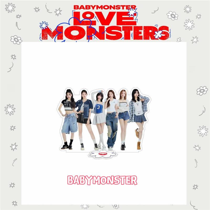 2番目半額 BABYMONSTERグッズ アクリルスタンド ベイビーモンスター
