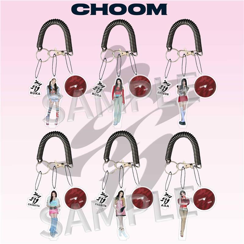 2番目半額 BABYMONSTERグッズ CHOOM キーリング アクリル ベイビー