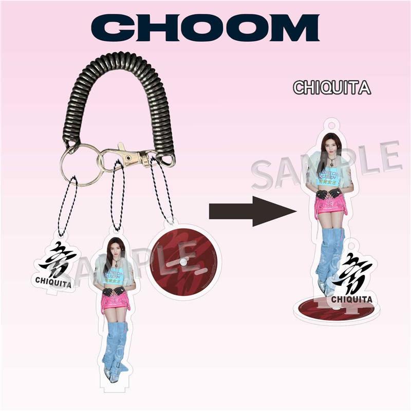 2番目半額 BABYMONSTERグッズ CHOOM キーリング アクリル ベイビー